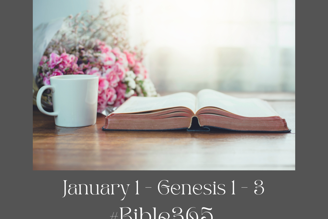 Open Bible with flowers and coffee cup.